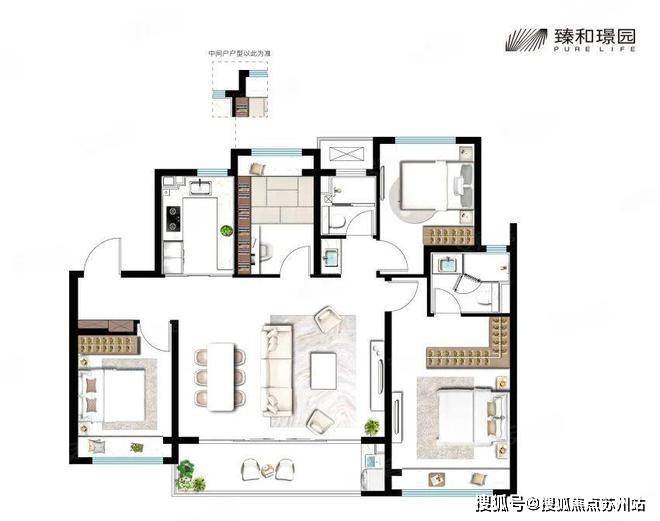 开元体育苏州园区招商蛇口臻和璟园最新价格优惠、潜力、地段、政策分析!(图7)