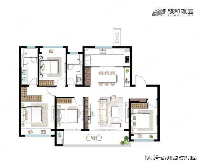 开元体育苏州园区招商蛇口臻和璟园最新价格优惠、潜力、地段、政策分析!(图8)