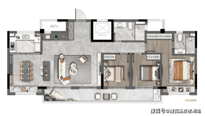 开元体育嘉兴世合万科云之湾：​建面约78m-160m精装高层、叠墅高层总价约90(图6)