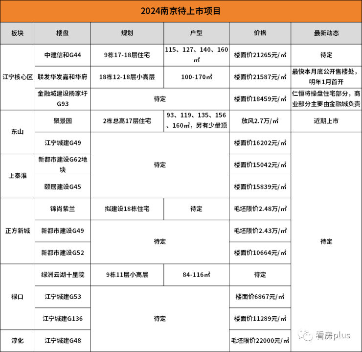 开元体育超70个新项目待上市!明年南京房价他们说了算!(图12)