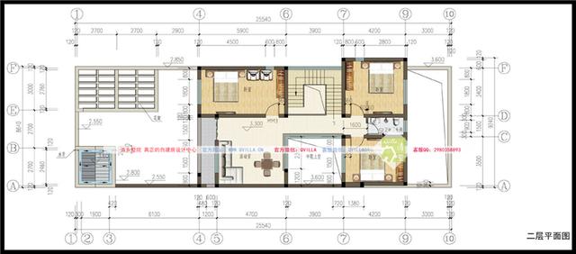 开元体育农村民居庭院自建房屋设计方案(图4)