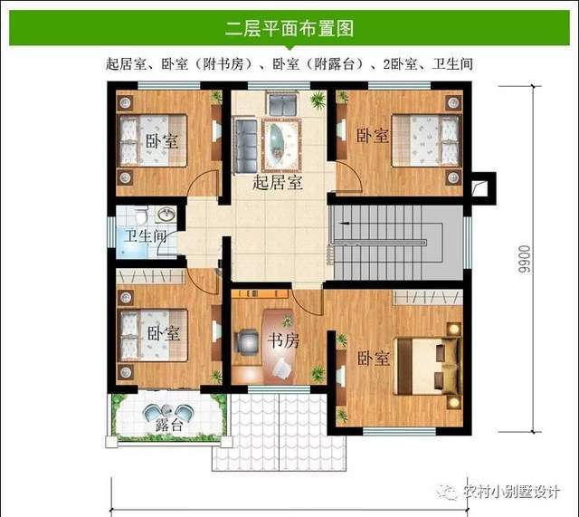 开元体育官方网站16套备受赞誉二层简欧风格自建房设计推荐大众审美的外观造型(图9)