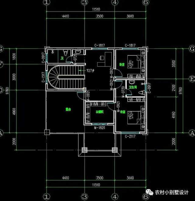 开元体育18套三层豪华复式别墅带旋转楼梯新农村自建房建一栋家庭兴旺(图4)